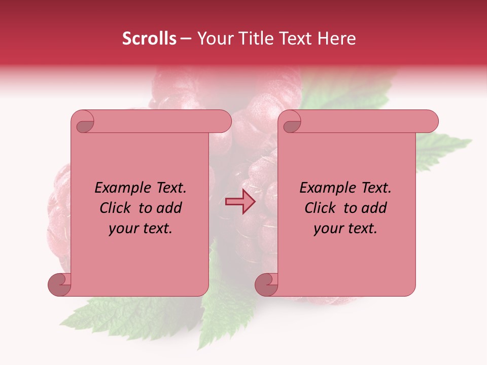 Isolated Ingredient Lush PowerPoint Template