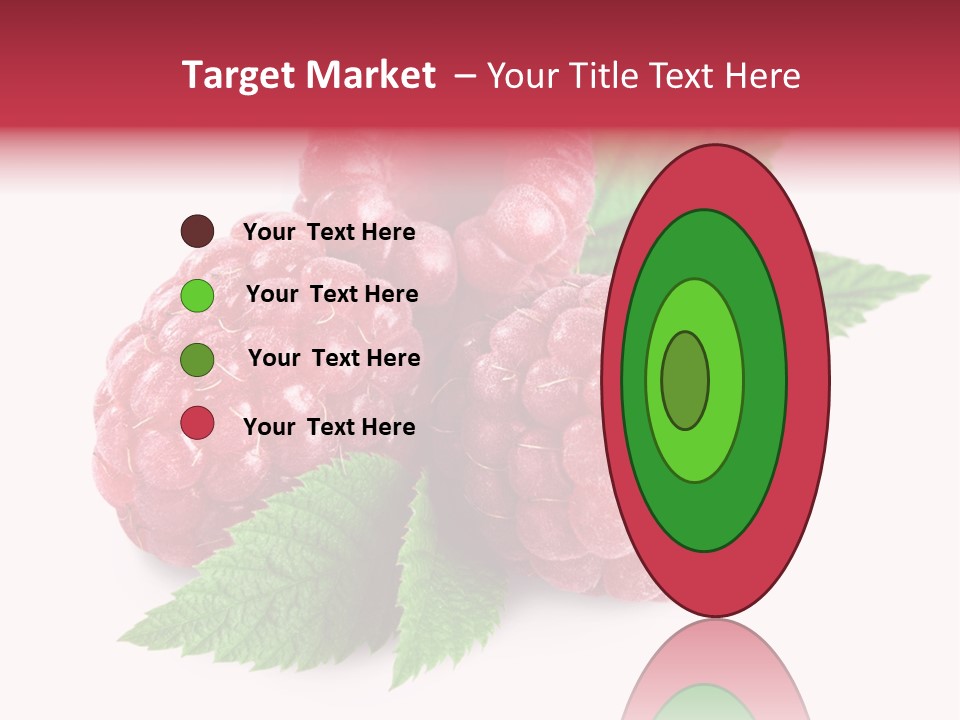 Isolated Ingredient Lush PowerPoint Template