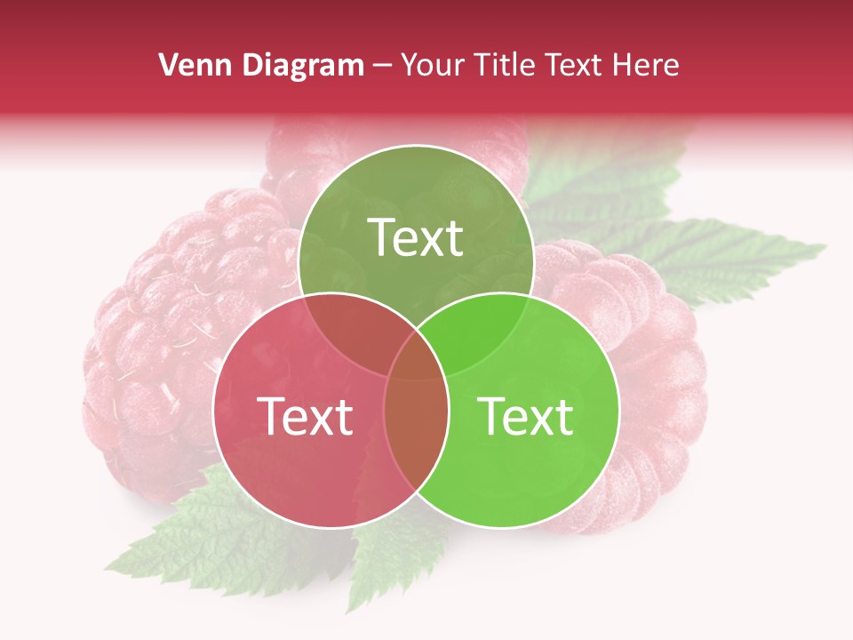 Isolated Ingredient Lush PowerPoint Template