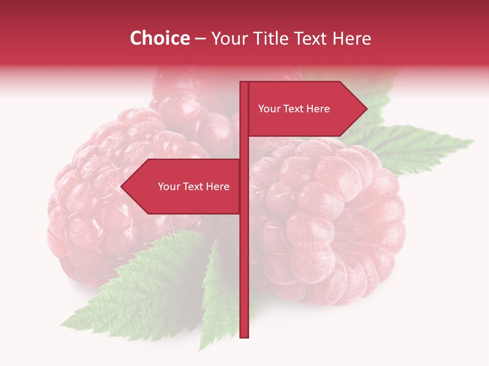 Isolated Ingredient Lush PowerPoint Template