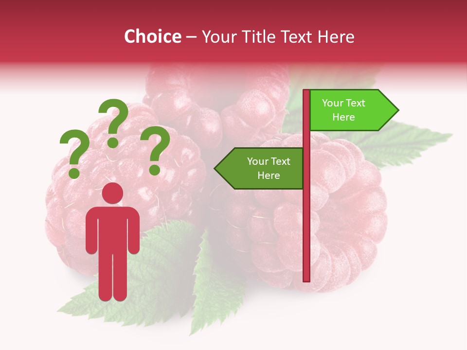 Isolated Ingredient Lush PowerPoint Template