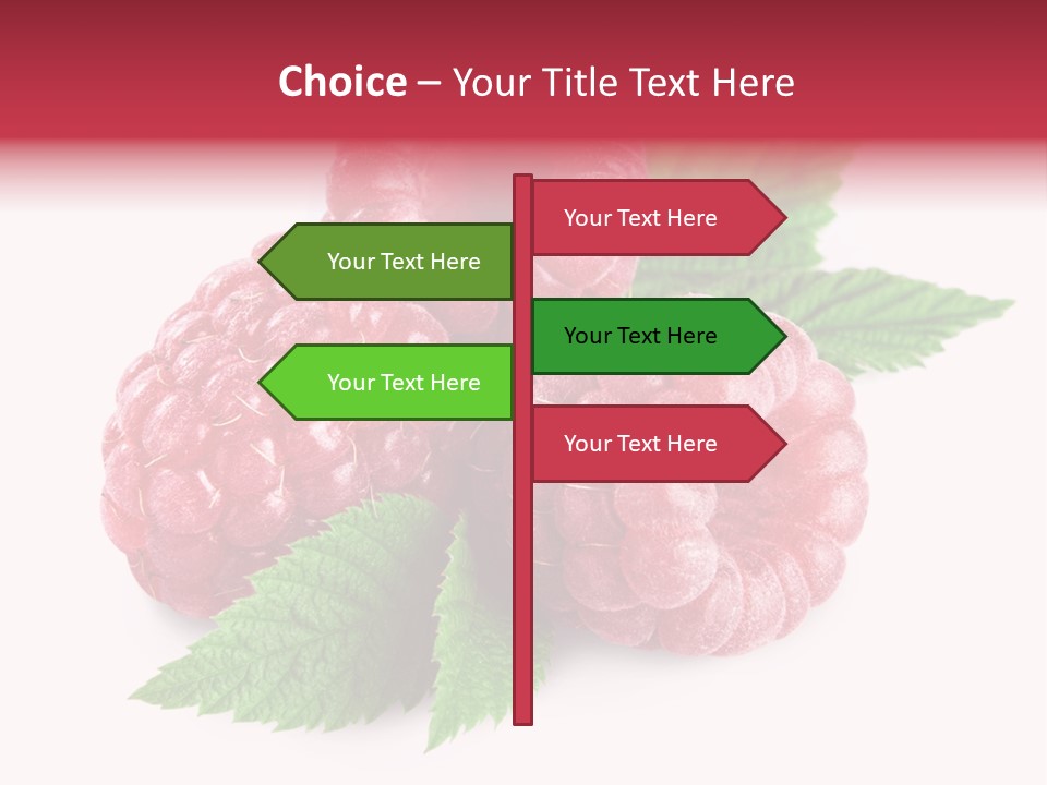 Isolated Ingredient Lush PowerPoint Template