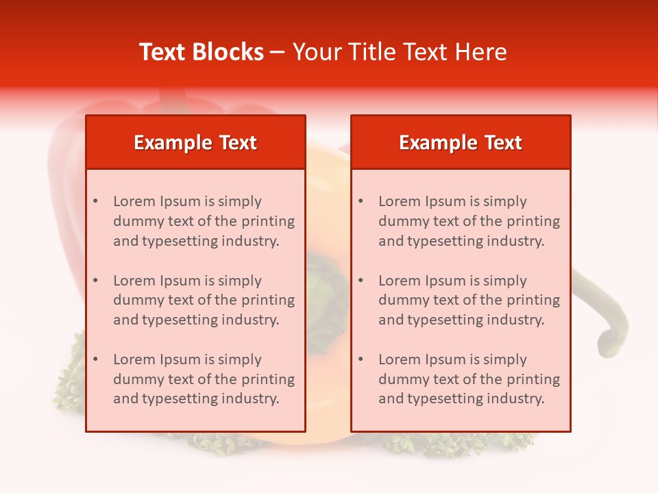 Nobody Food Aromatic PowerPoint Template