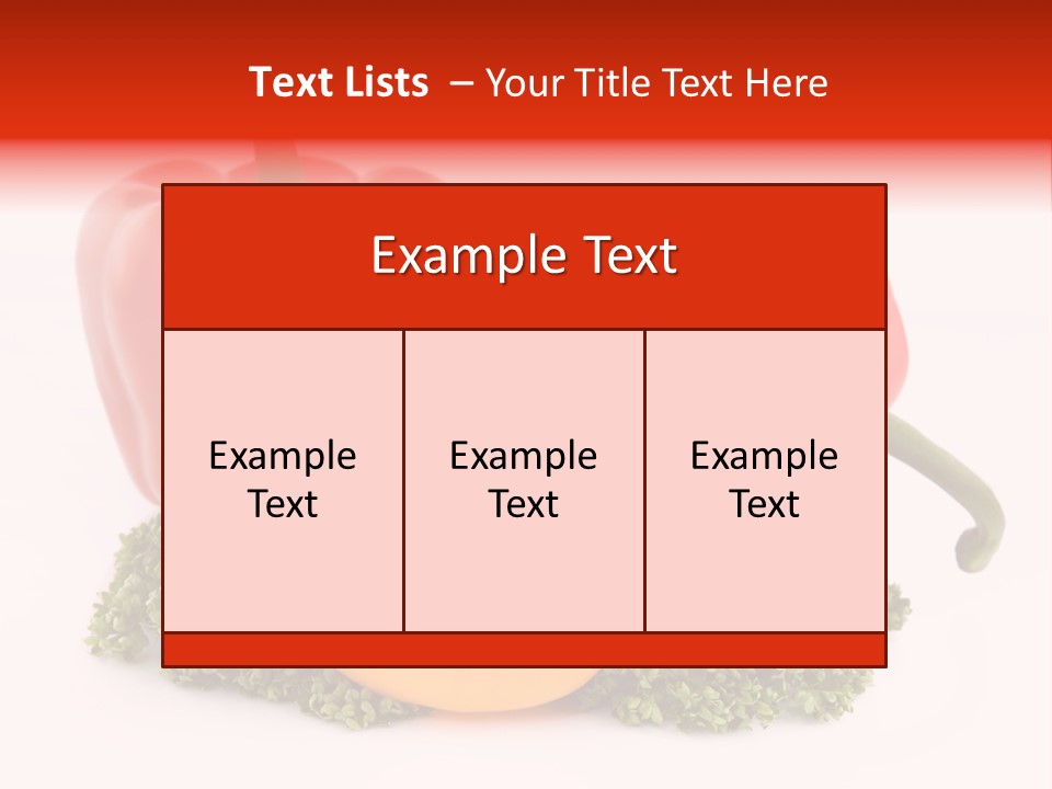 Nobody Food Aromatic PowerPoint Template
