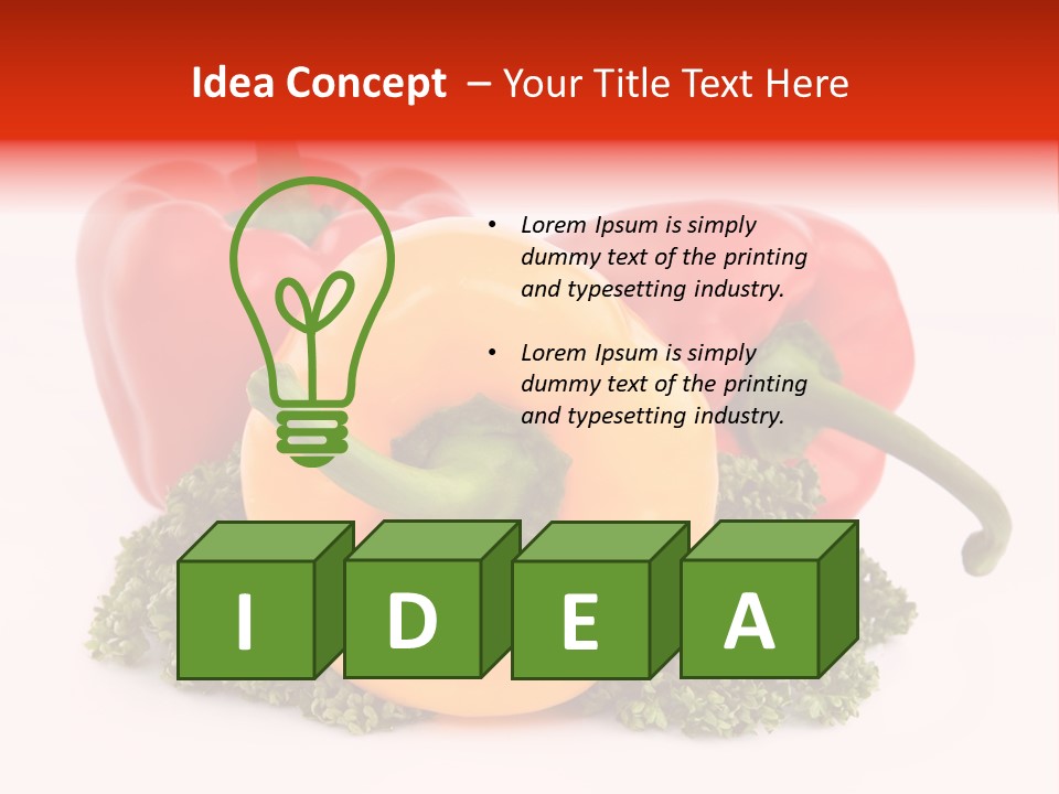 Nobody Food Aromatic PowerPoint Template