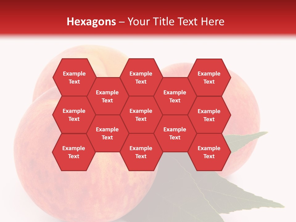 Vegetarian Isolated Vitamins PowerPoint Template