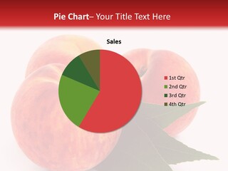 Vegetarian Isolated Vitamins PowerPoint Template