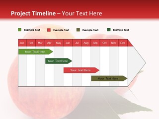 Vegetarian Isolated Vitamins PowerPoint Template