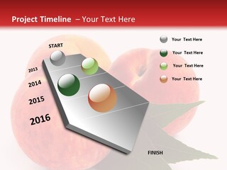 Vegetarian Isolated Vitamins PowerPoint Template