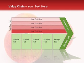 Vegetarian Isolated Vitamins PowerPoint Template