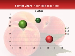 Vegetarian Isolated Vitamins PowerPoint Template