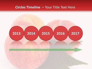 Vegetarian Isolated Vitamins PowerPoint Template