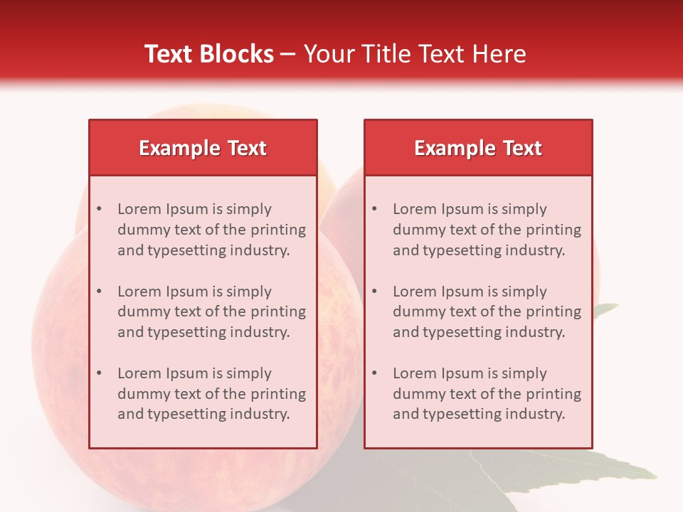 Vegetarian Isolated Vitamins PowerPoint Template