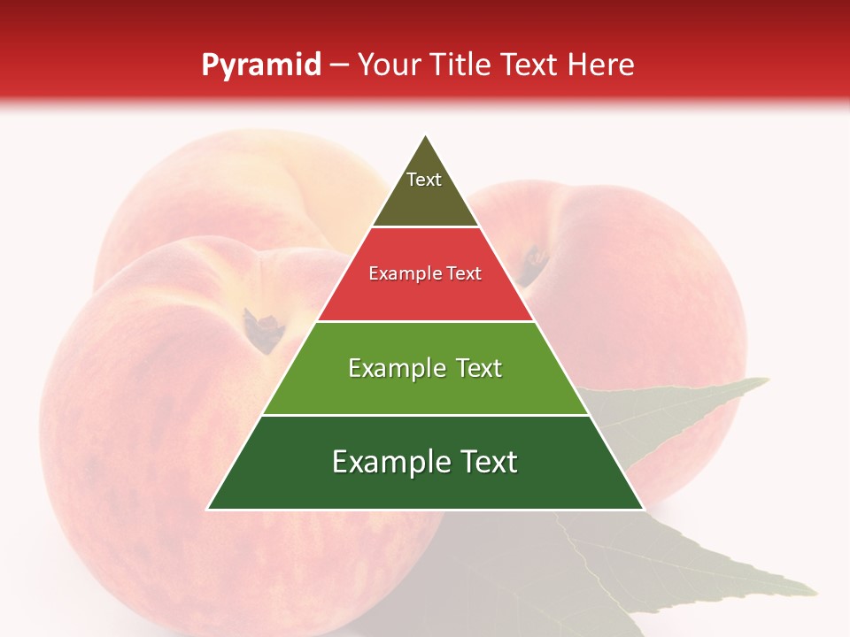 Vegetarian Isolated Vitamins PowerPoint Template