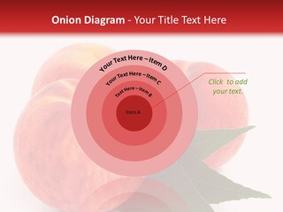 Vegetarian Isolated Vitamins PowerPoint Template