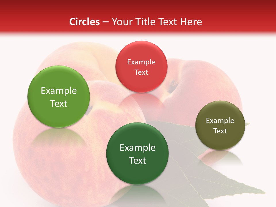 Vegetarian Isolated Vitamins PowerPoint Template