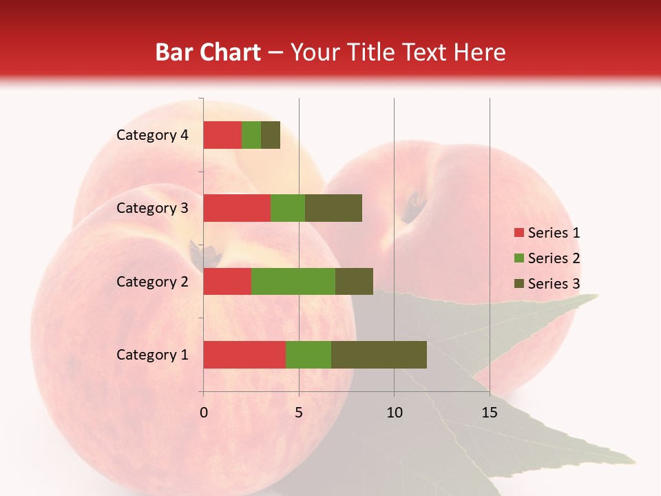 Vegetarian Isolated Vitamins PowerPoint Template