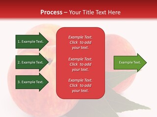 Vegetarian Isolated Vitamins PowerPoint Template