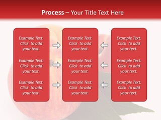 Vegetarian Isolated Vitamins PowerPoint Template