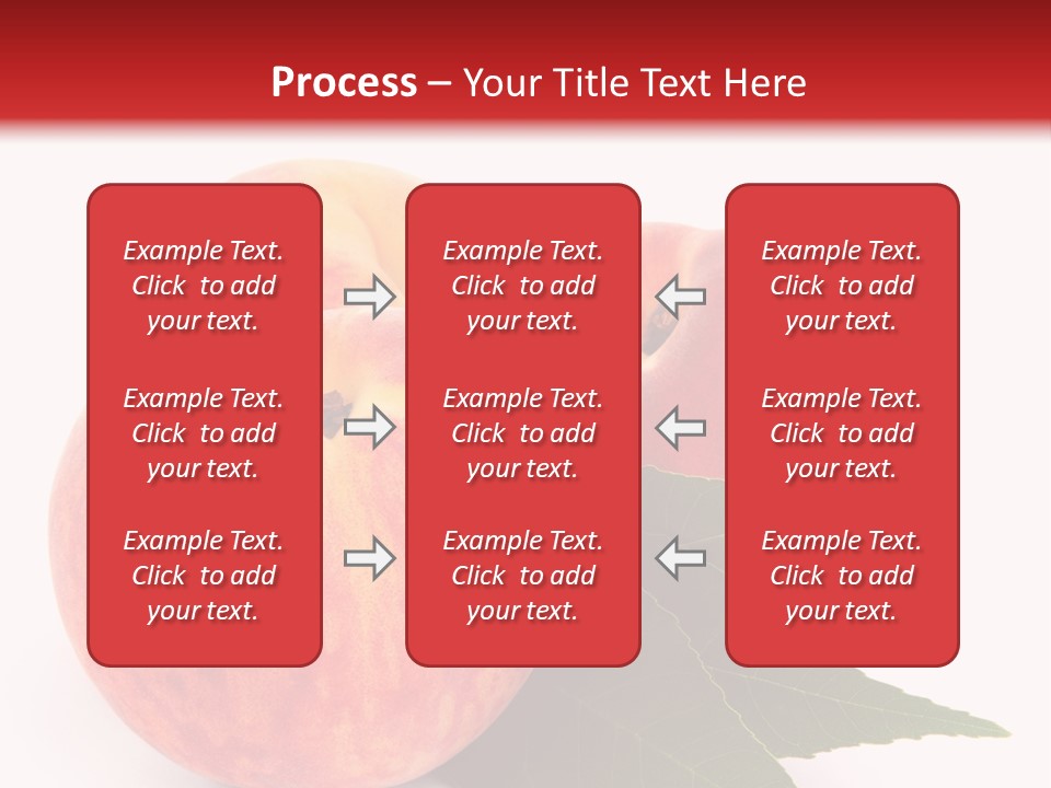 Vegetarian Isolated Vitamins PowerPoint Template