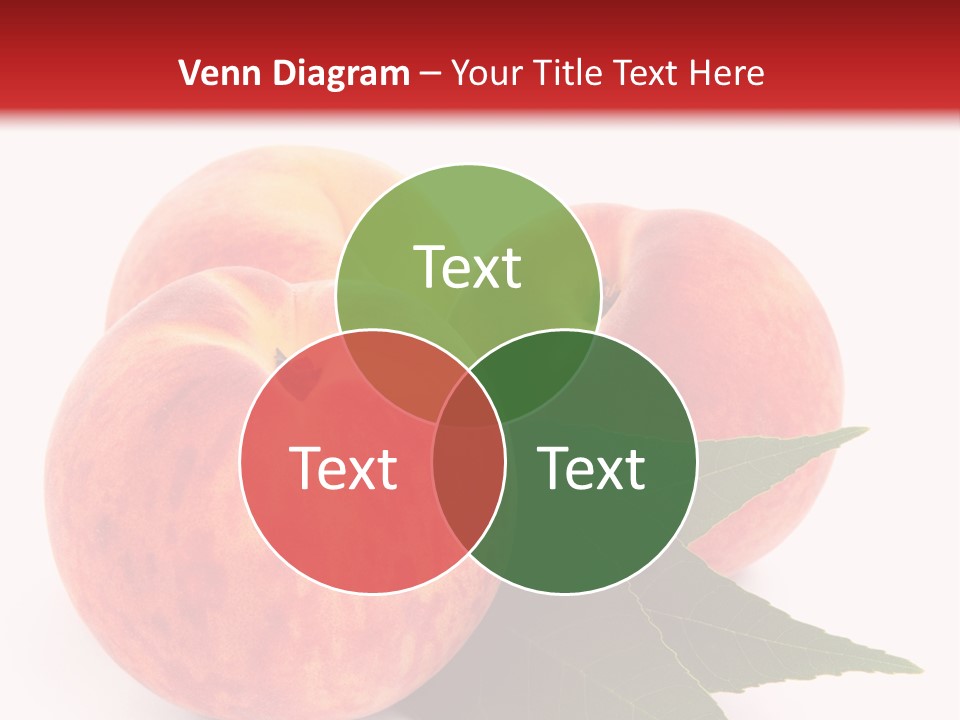 Vegetarian Isolated Vitamins PowerPoint Template