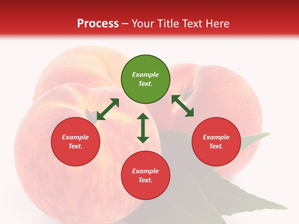Vegetarian Isolated Vitamins PowerPoint Template