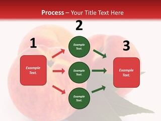 Vegetarian Isolated Vitamins PowerPoint Template