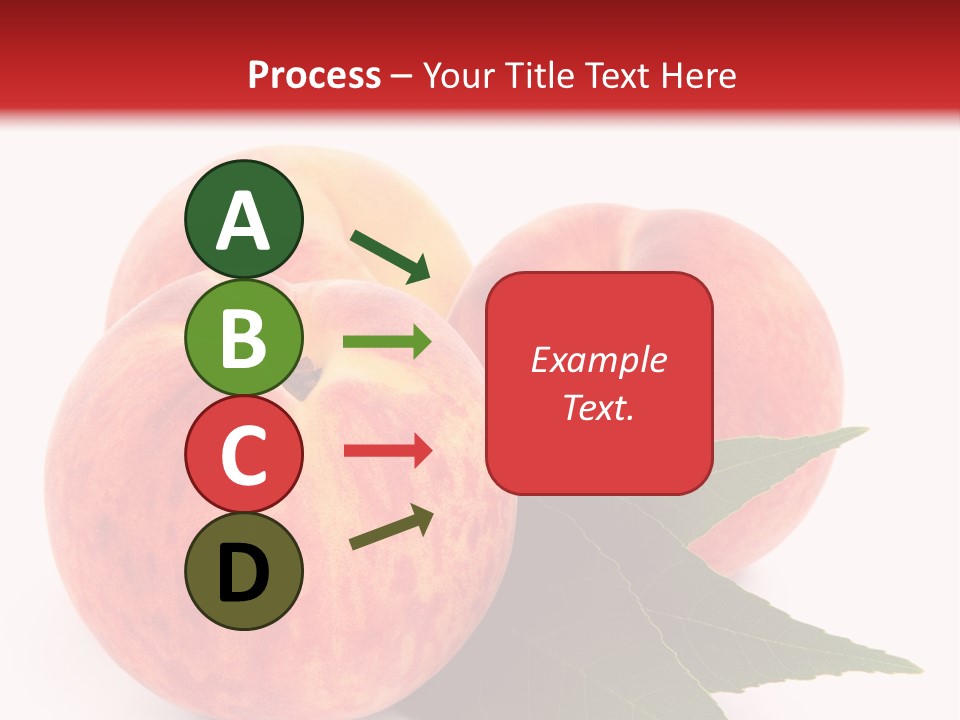 Vegetarian Isolated Vitamins PowerPoint Template