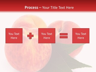 Vegetarian Isolated Vitamins PowerPoint Template