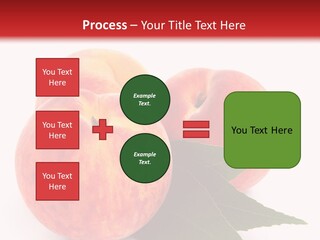 Vegetarian Isolated Vitamins PowerPoint Template