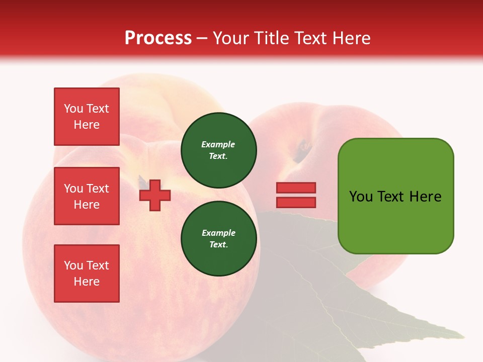 Vegetarian Isolated Vitamins PowerPoint Template