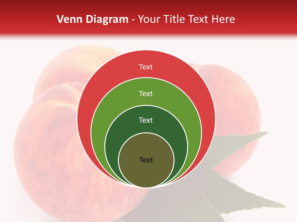Vegetarian Isolated Vitamins PowerPoint Template