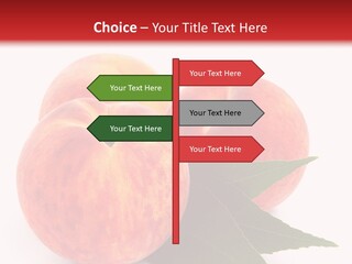 Vegetarian Isolated Vitamins PowerPoint Template