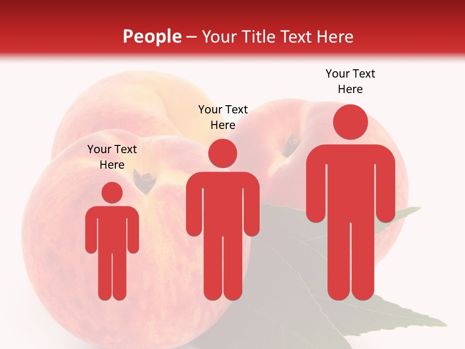 Vegetarian Isolated Vitamins PowerPoint Template