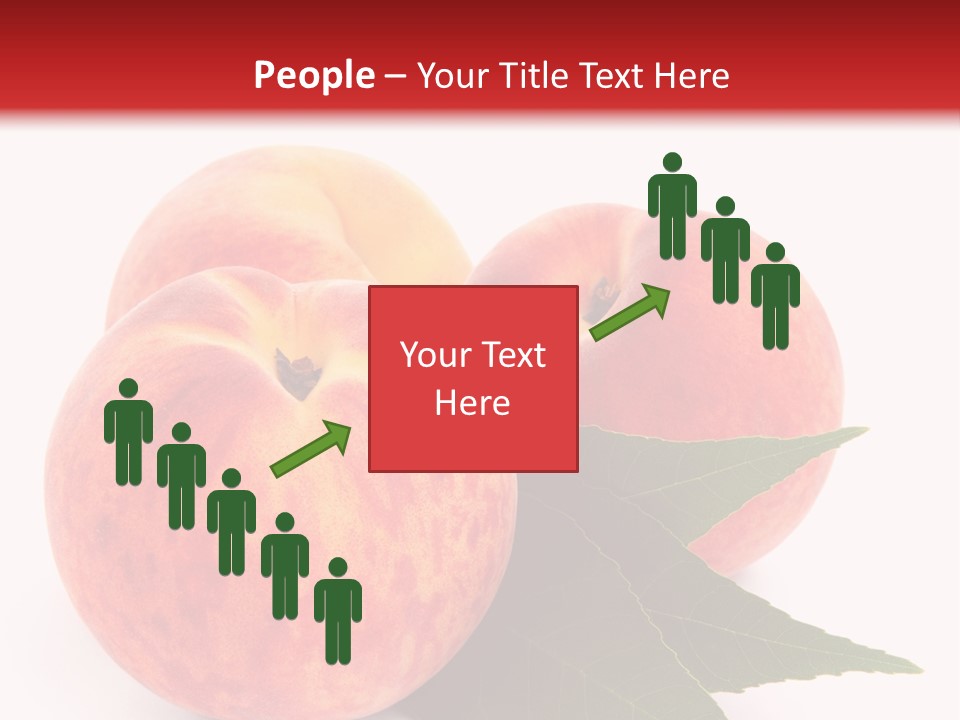 Vegetarian Isolated Vitamins PowerPoint Template