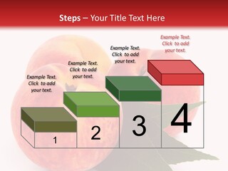 Vegetarian Isolated Vitamins PowerPoint Template