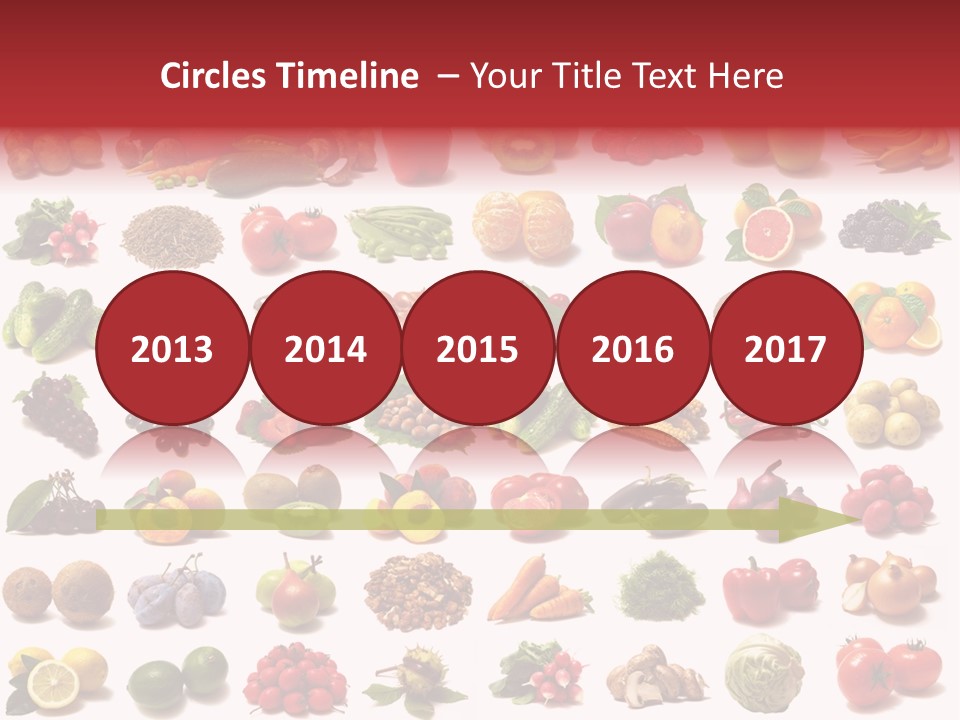 Vegetables Pepper Fennel PowerPoint Template