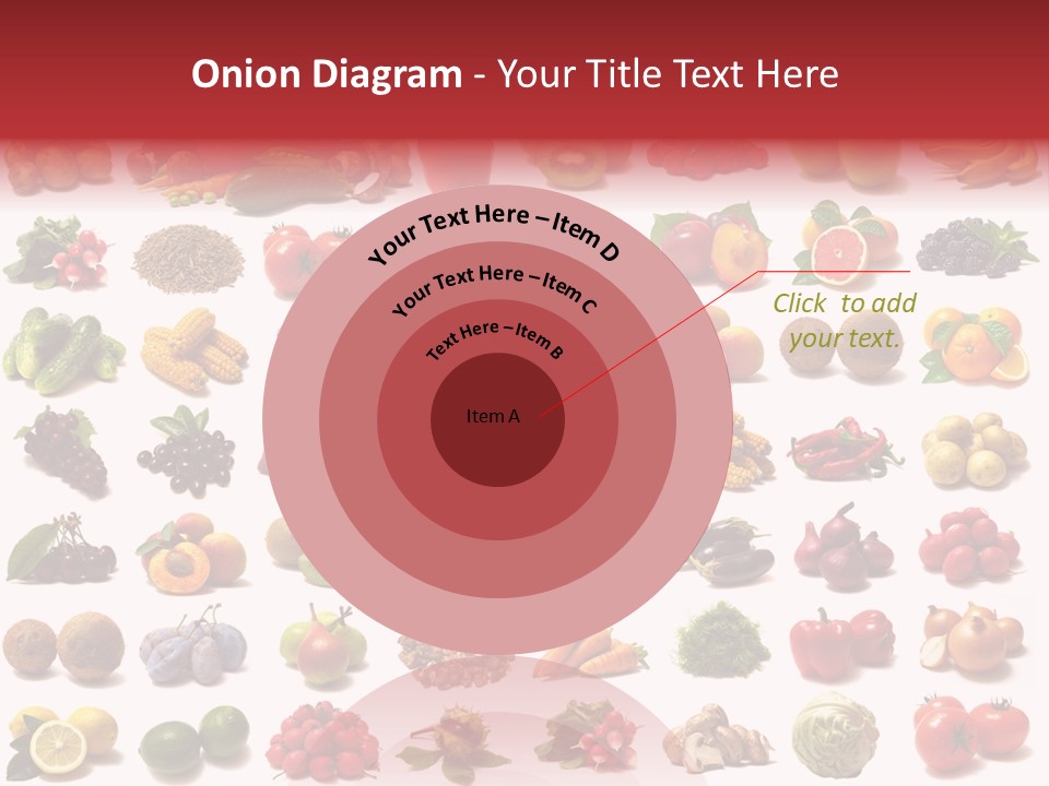 Vegetables Pepper Fennel PowerPoint Template