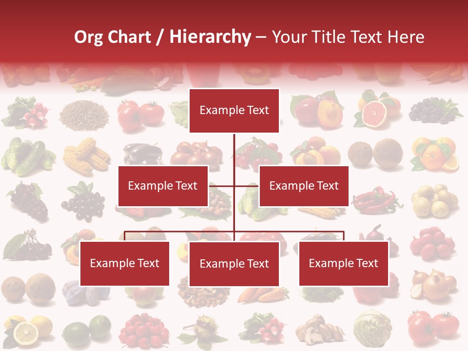 Vegetables Pepper Fennel PowerPoint Template