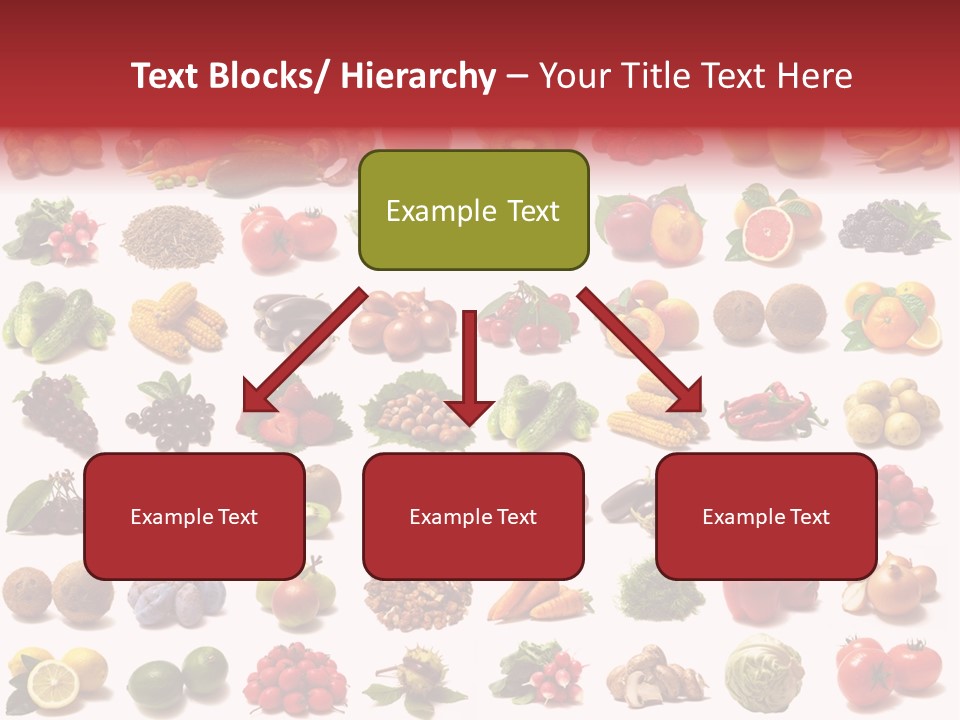 Vegetables Pepper Fennel PowerPoint Template