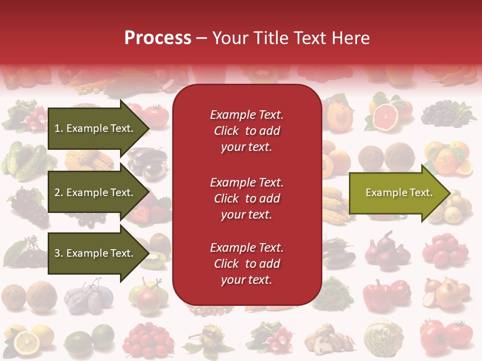 Vegetables Pepper Fennel PowerPoint Template