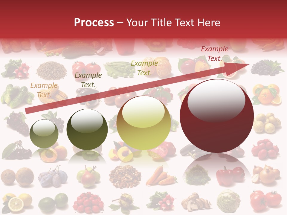 Vegetables Pepper Fennel PowerPoint Template