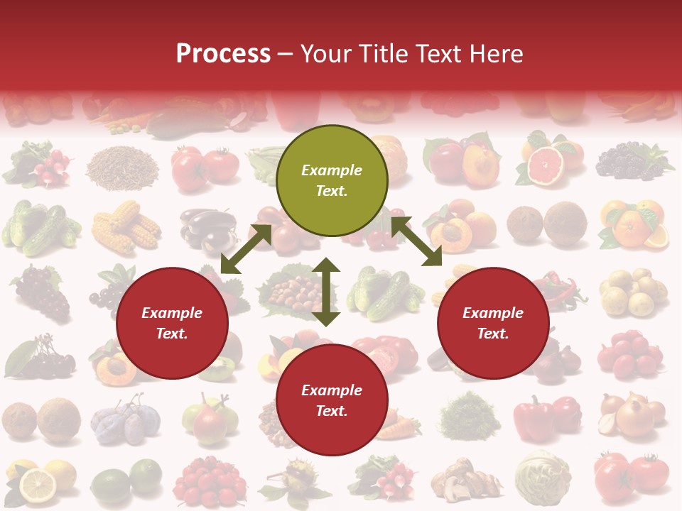 Vegetables Pepper Fennel PowerPoint Template