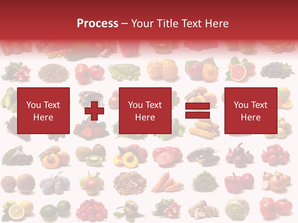 Vegetables Pepper Fennel PowerPoint Template