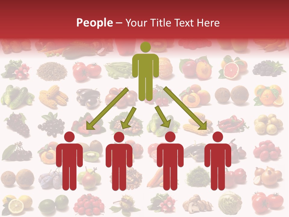 Vegetables Pepper Fennel PowerPoint Template