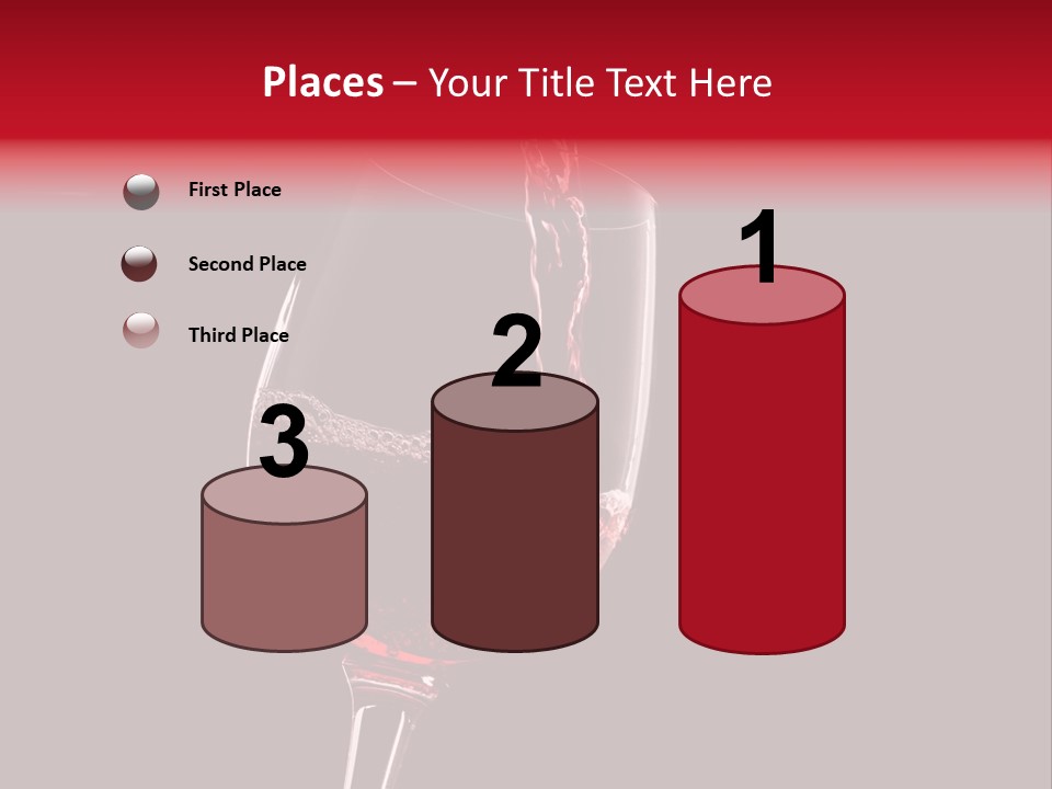 Figure Drink Round PowerPoint Template