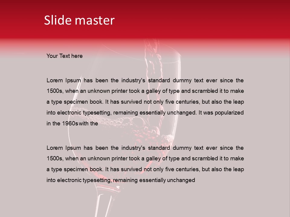 Figure Drink Round PowerPoint Template