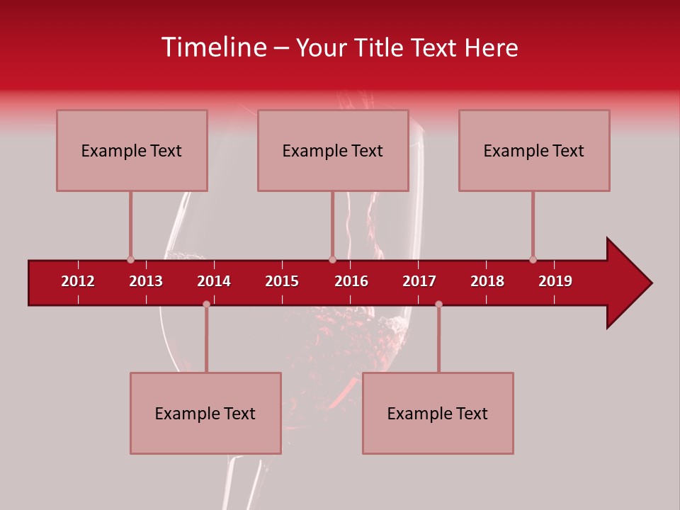 Figure Drink Round PowerPoint Template