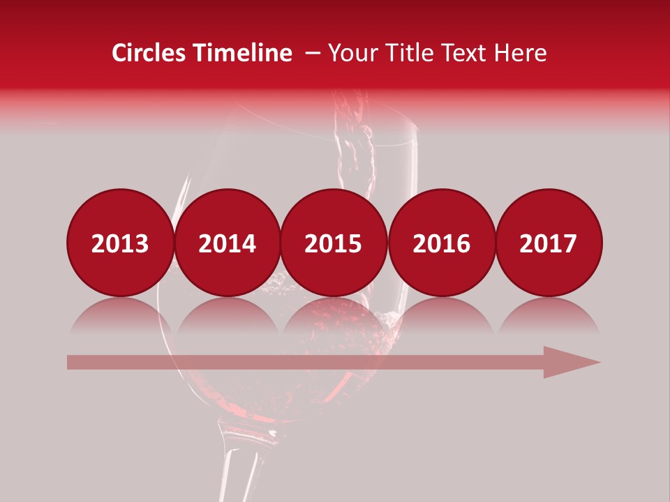 Figure Drink Round PowerPoint Template