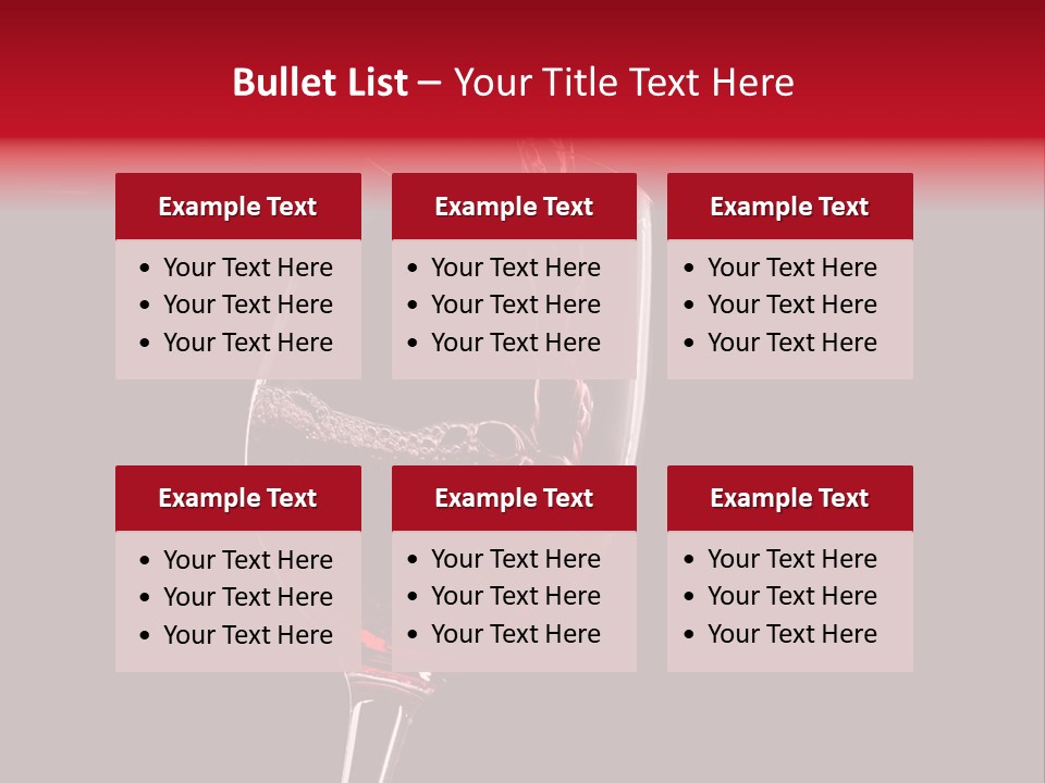 Figure Drink Round PowerPoint Template